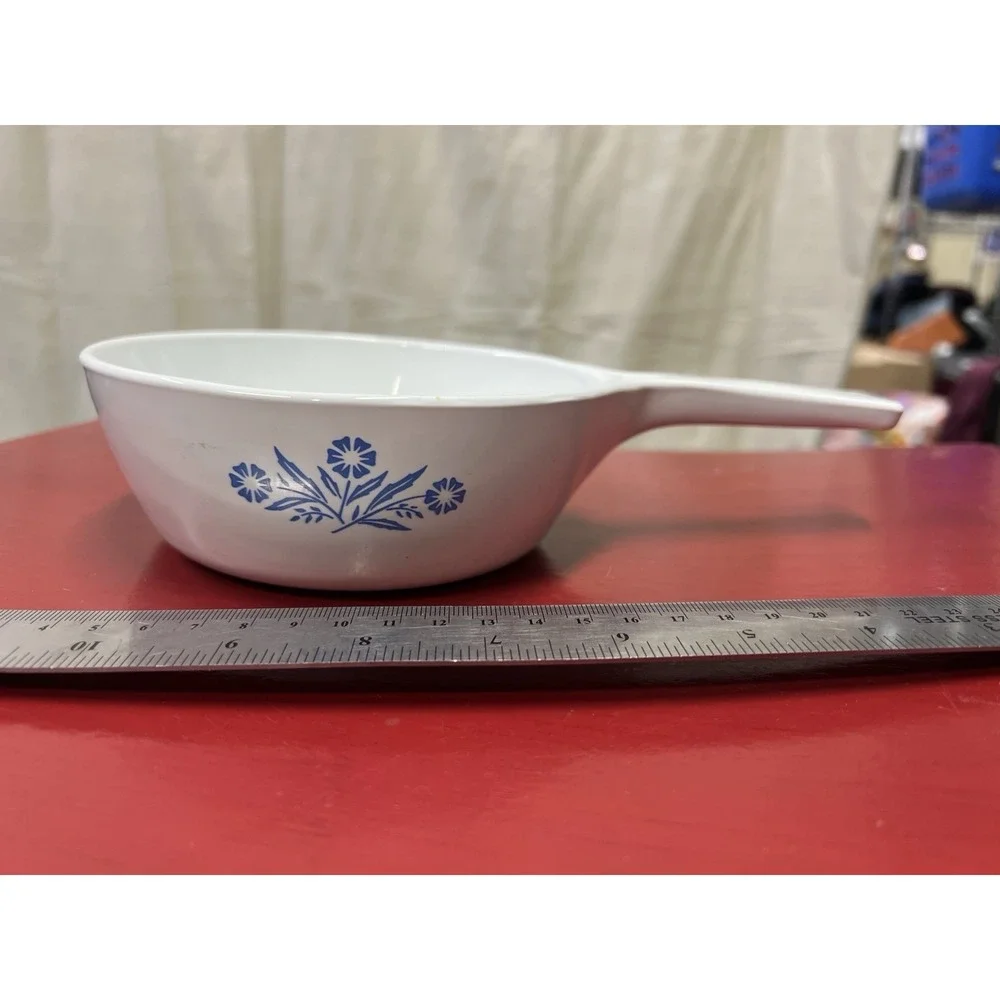 Vintage Corning Ware Blue Cornflower‎ 1 Pint Skillet Saucepan P 81 B